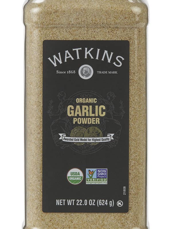 Organic Garlic Powder, 22.0 oz for wholesale by The Watkins Co.