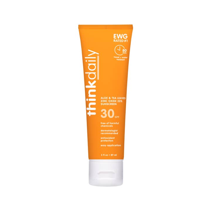 Think Sunscreen SPF 30 Aloe & Tea Leaves for wholesale by Think