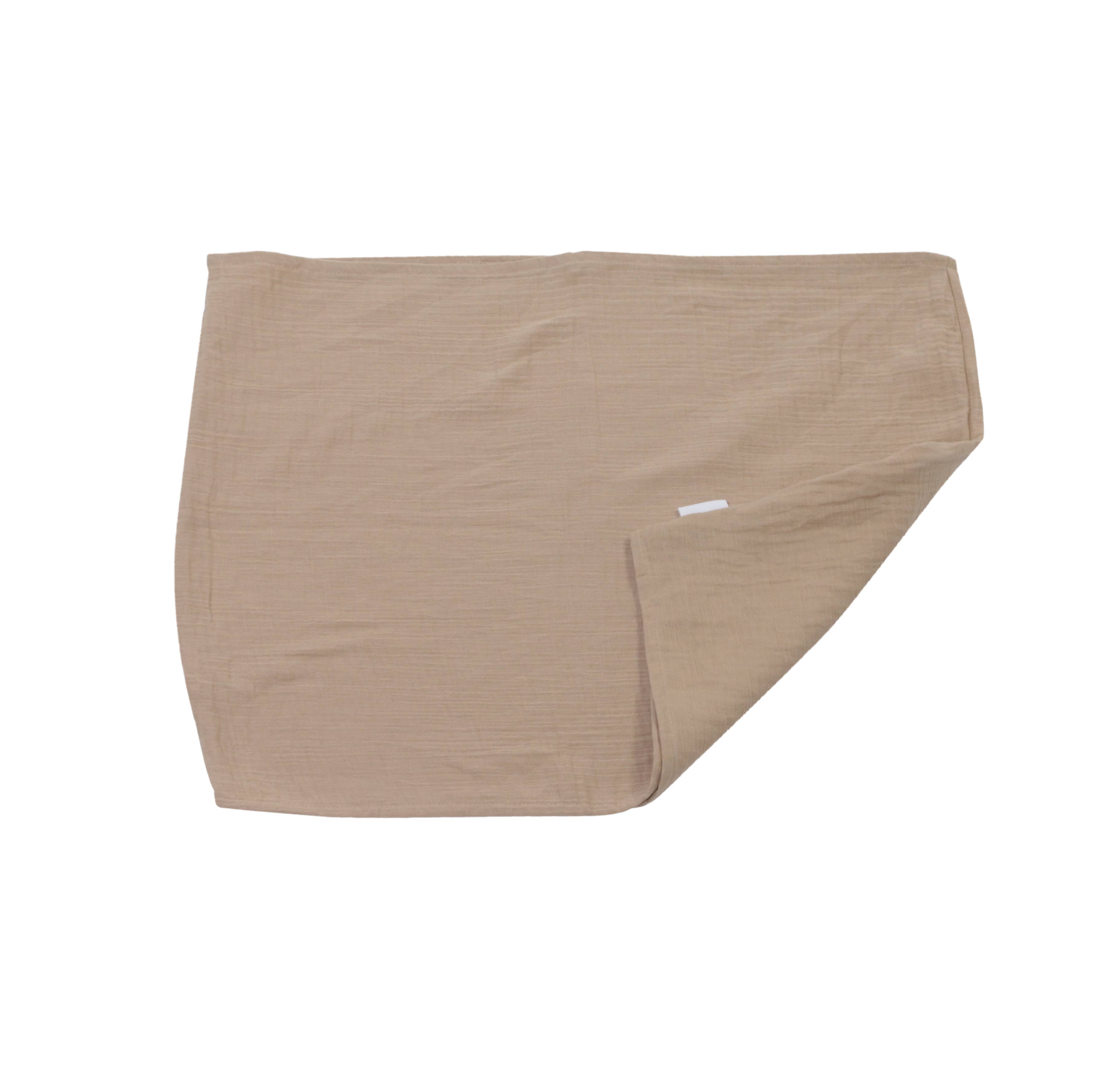 HOBEA-Germany GmbH - Wholesale Nursing Pillow/Pad - Maternity - Baby positioning cover muslin taupe1