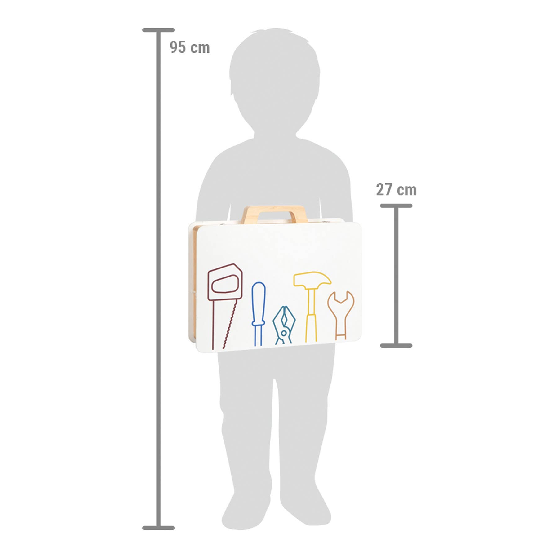 small foot - Wholesale Wood Toy - Kids - Toolbox "Workshop" | Toy Tools | Wooden Toy11