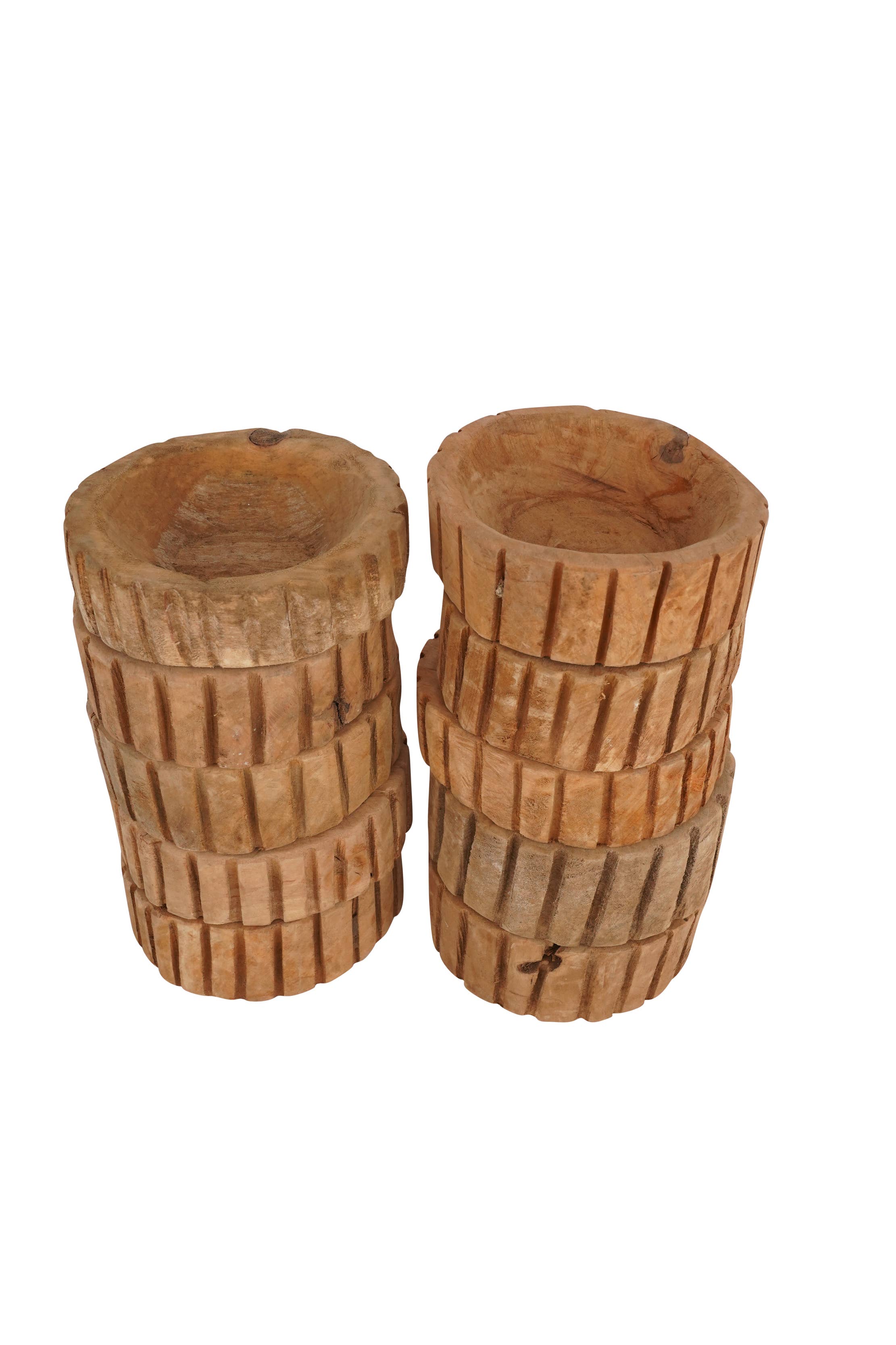 My Amigos Imports - Vente Assiettes/plats/bols de décoration - NFC-NON POUR BOUGIES-Bol Ridgy™-Non Fini-Brut-Ridgy-NFC-4 $1