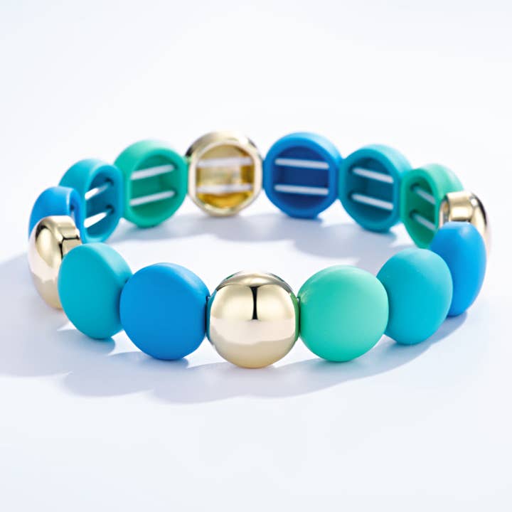 BYREN | ÉLINE L'ATELIER - Wholesale Beaded Bracelet - colorful bracelet with elastic 324CP034
