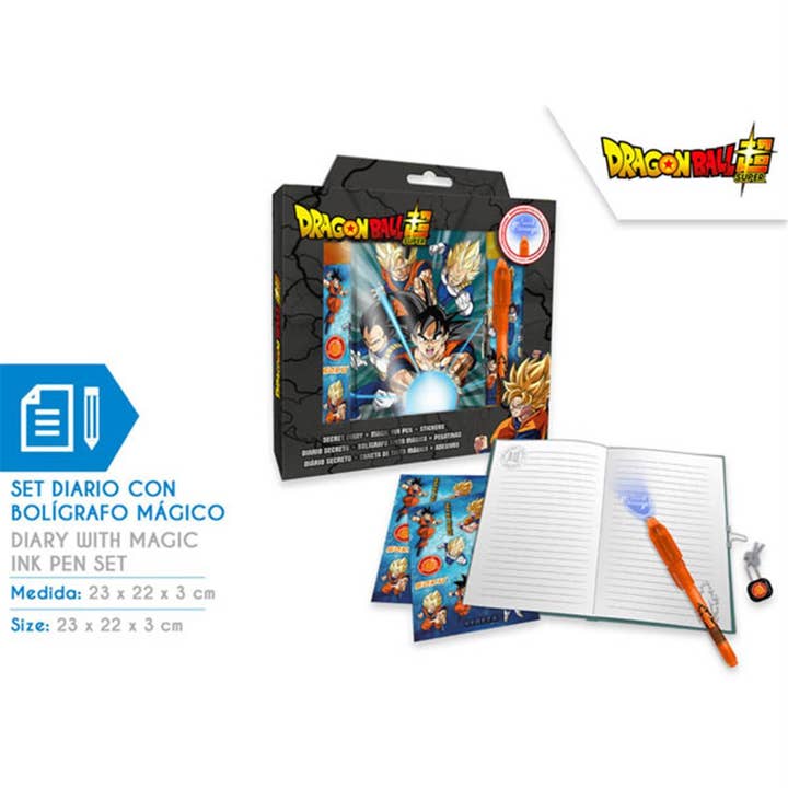Taccuino Segreto Con Penna A Inchiostro Magico Dragon Ball Z per la vendita all'ingrosso da parte di TSJJ