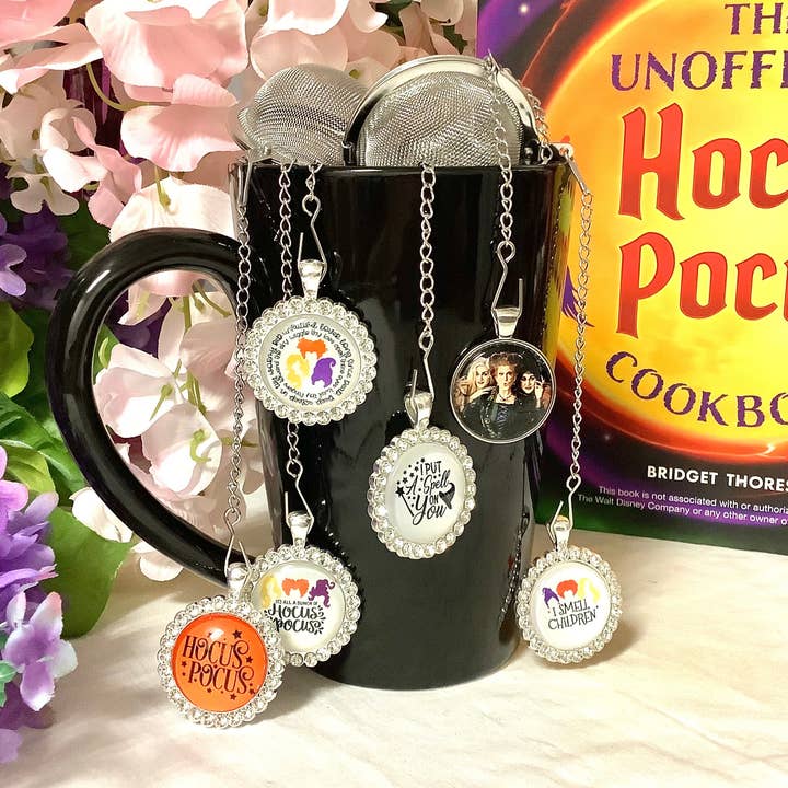 Halloween Tea Ball Infuser Assortment Hocus Pocus themed for wholesale by All Little Cute Things