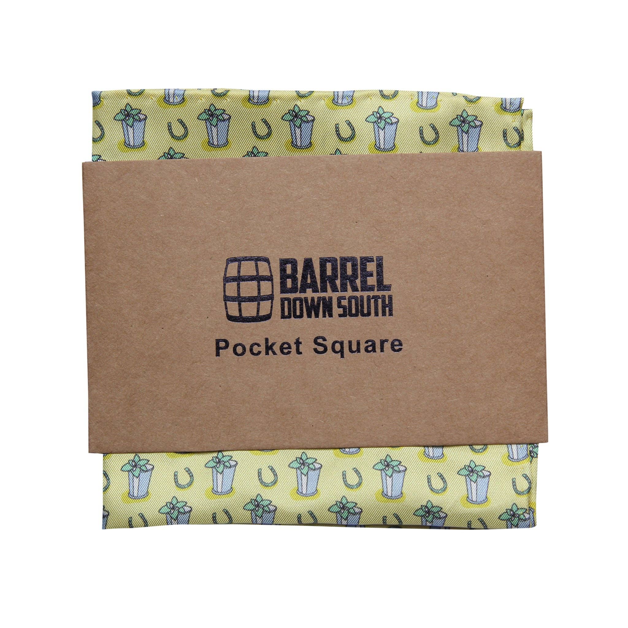 Barrel Down South - Wholesale Pocket Square - Men's - Julep Pocket Square0