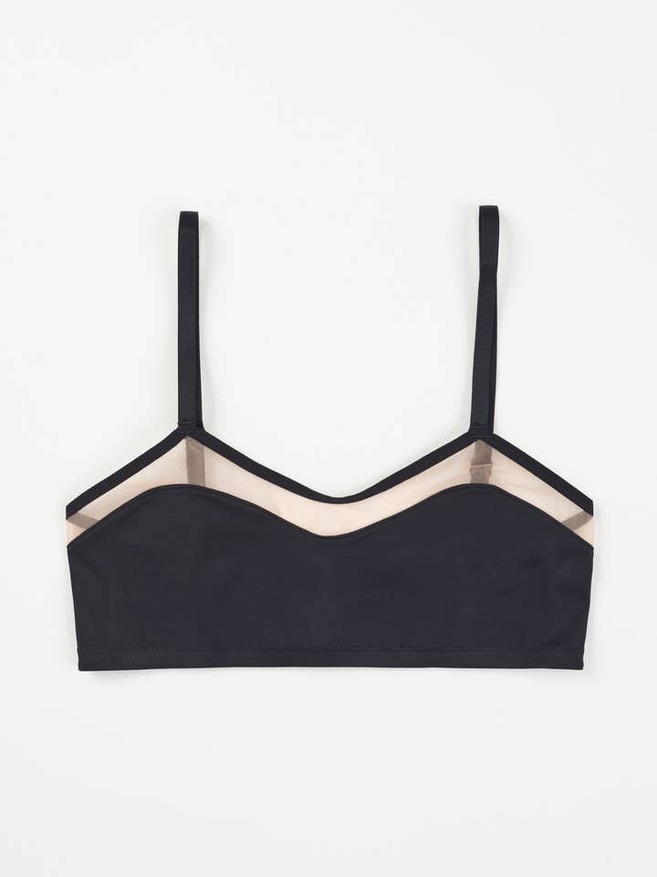 Kim Bralette | Schwarz für den Großhandel von Else Lingerie
