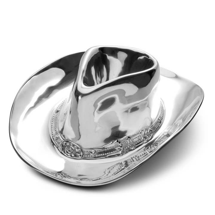 Cowboy Hat Chip and Dip for wholesale by Wilton Armetale and Gourmet Grillware