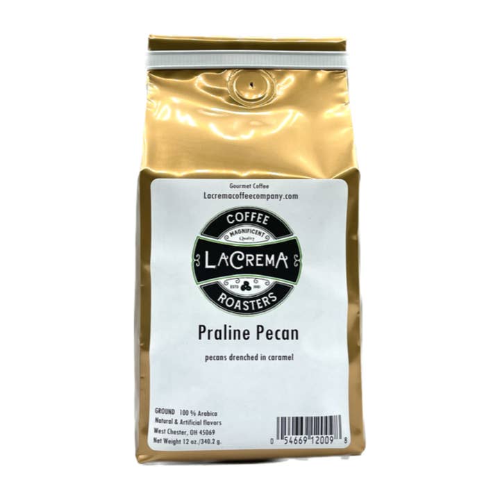 Praline Pecan Coffee for wholesale by La Crema Coffee Company