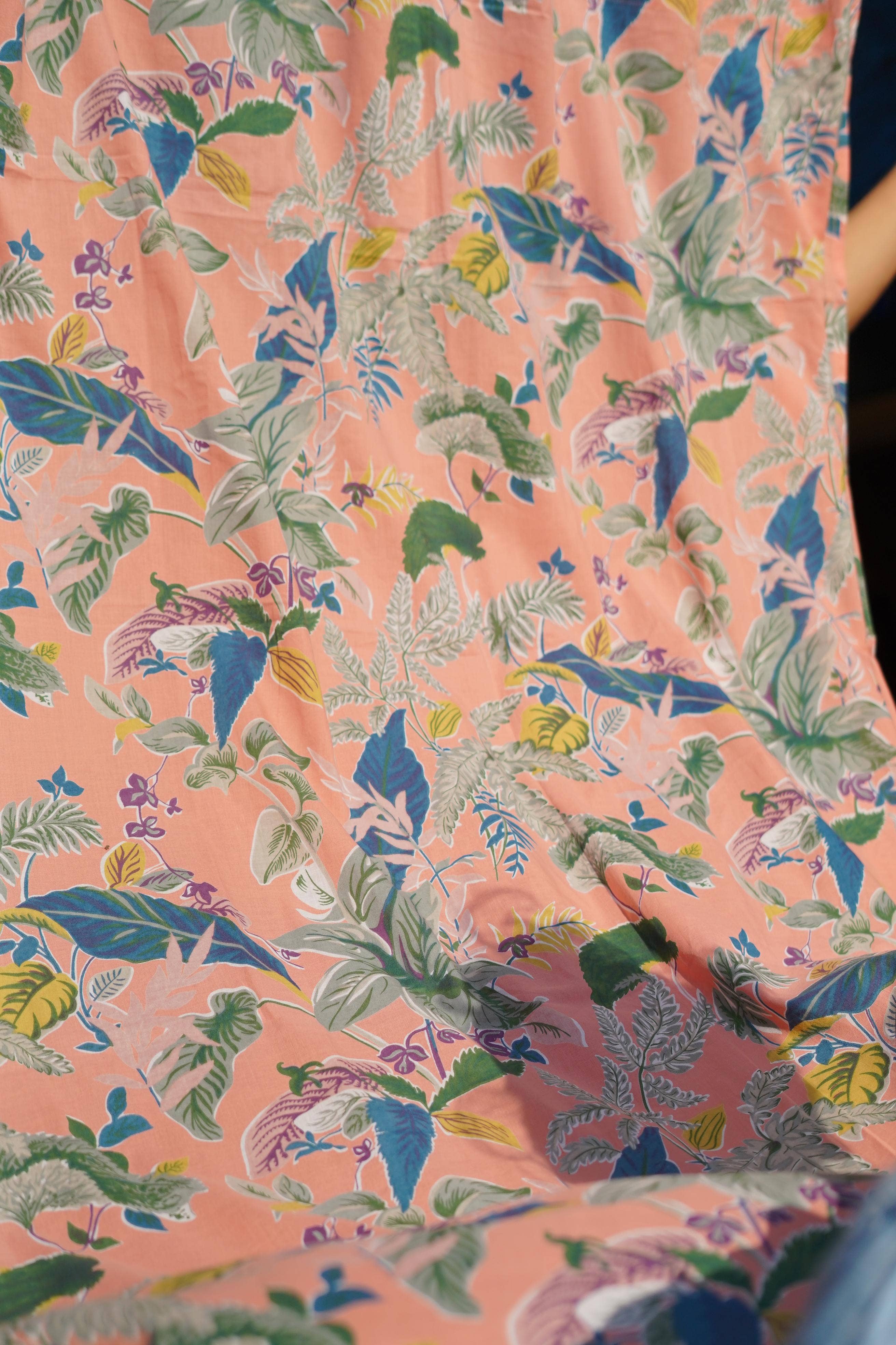 Annahmol - Wholesale Curtain - Vintage Inspired Botanical Sheer Curtains: Assorted Prints7