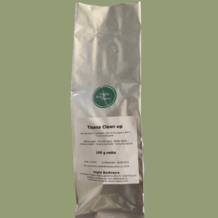 Tisana Clean Up 1000 g pour la vente par VoglioBenEssere