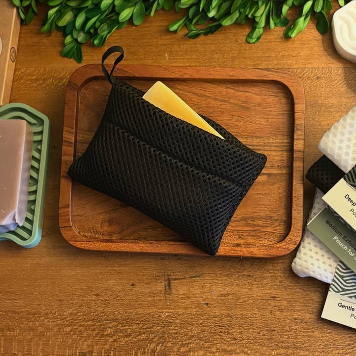 Soap Envelope – wholesale Tvålpåse – Tvålpåse - Tvålkuvert tvålsparare svart tvålpåse4