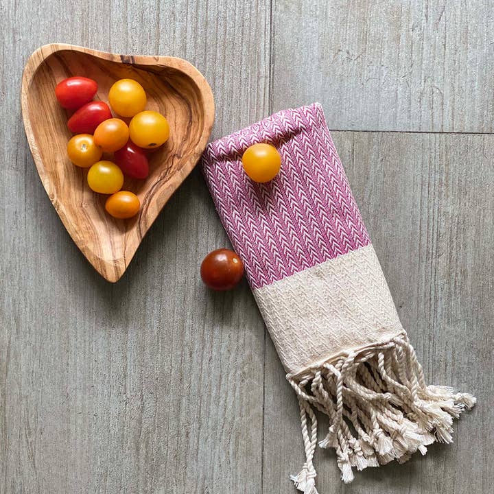 Scents and Feel - Wholesale Hand Towel - Guest Towel Herringbone Chevron