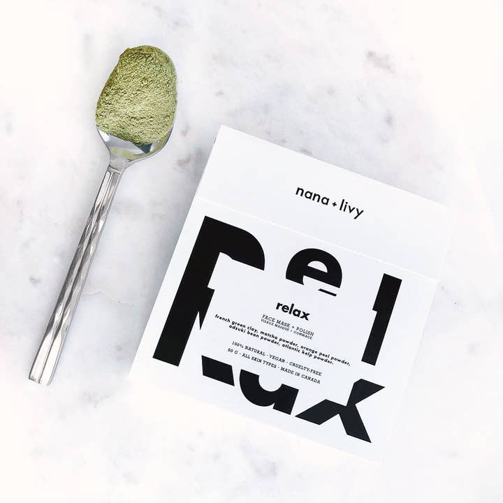 Relax Face Mask + Polish for wholesale by Nana + Livy