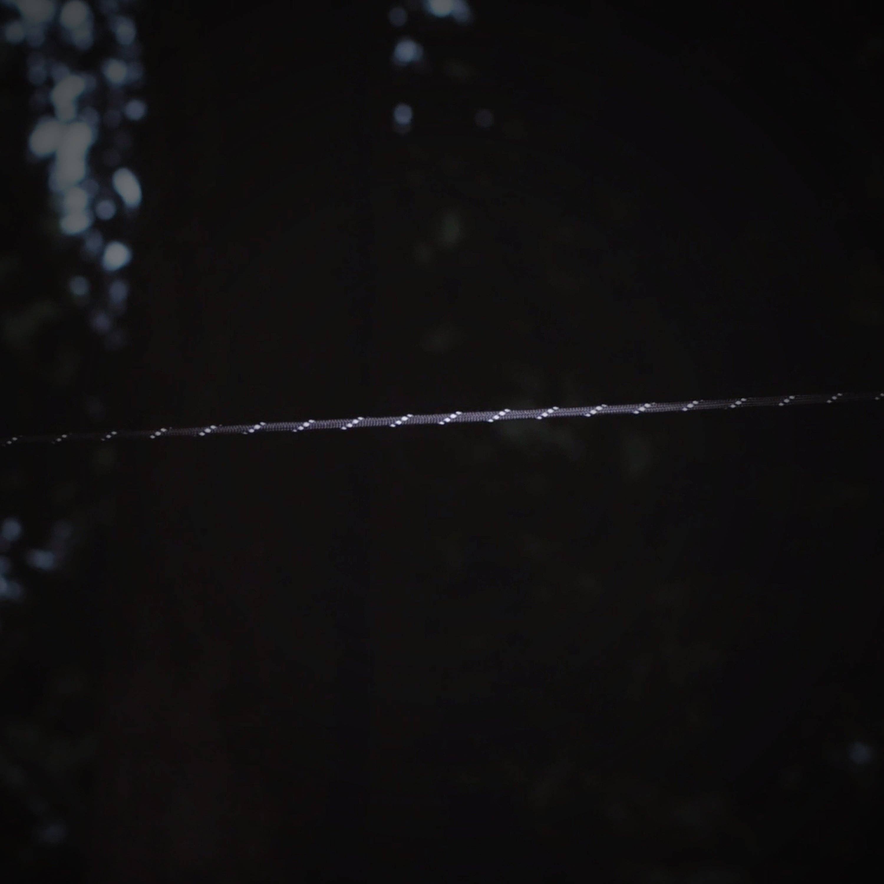 Reflective Black Extra Heavy Duty 1100 Paracord for wholesale on Faire7