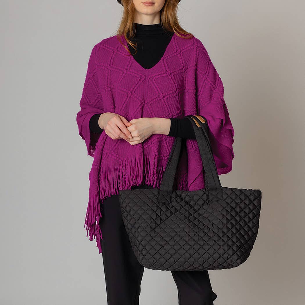 Fashion City - Vente Tote bag – femme - Sac fourre-tout matelassé rembourré5