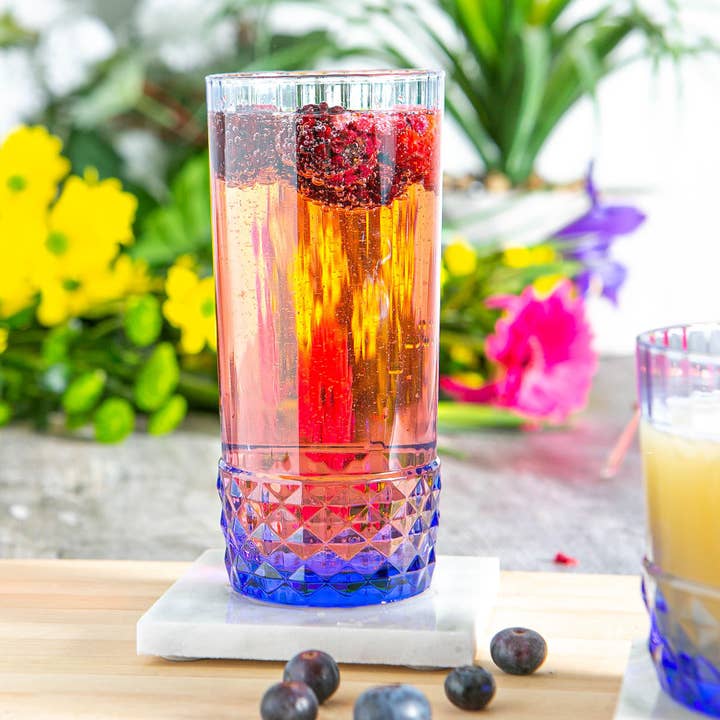 Copo Alto Bormioli Rocco America '20s - 490ml - Azul por atacado de Rinkit Ltd