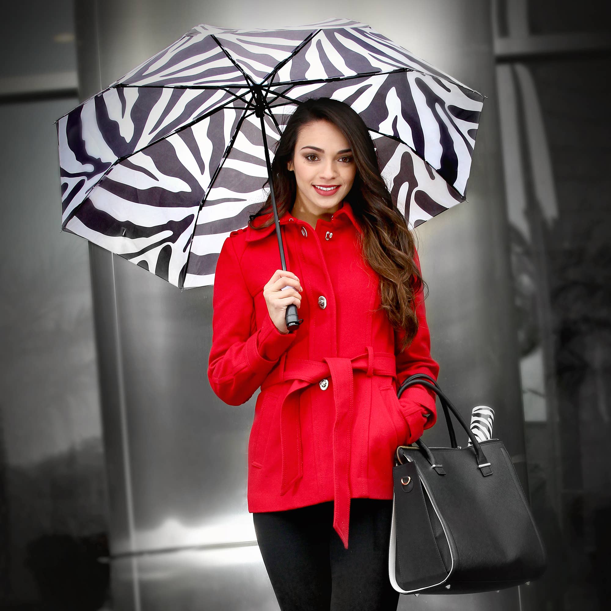 Vinrella - Wholesale Umbrella - Unisex - Zebra Bottle Umbrella4