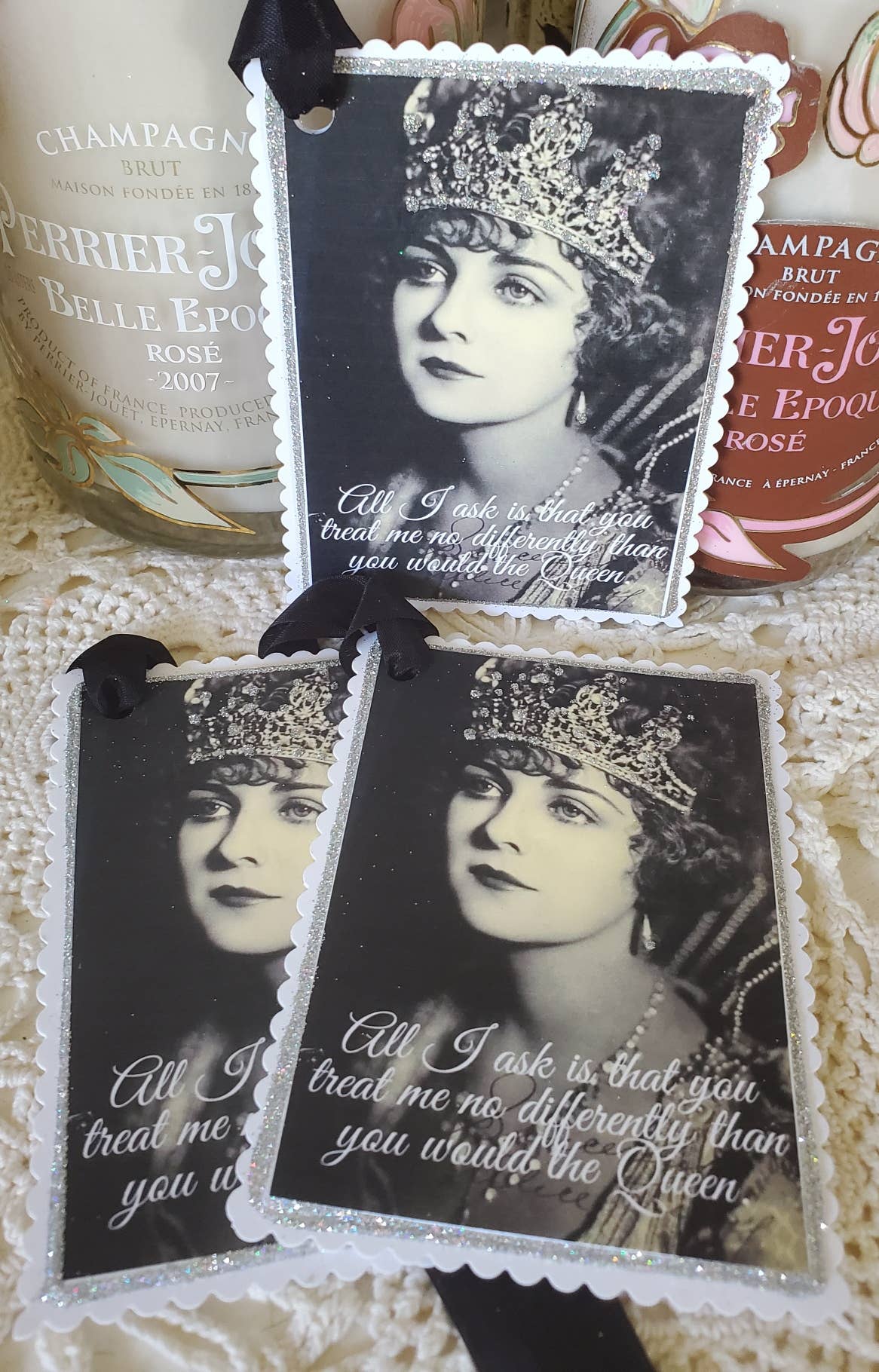 Little Heart Designs - Wholesale Cadeaulabel - Cadeaukaartje Het enige wat ik vraag is dat je me behandelt als de koningin1