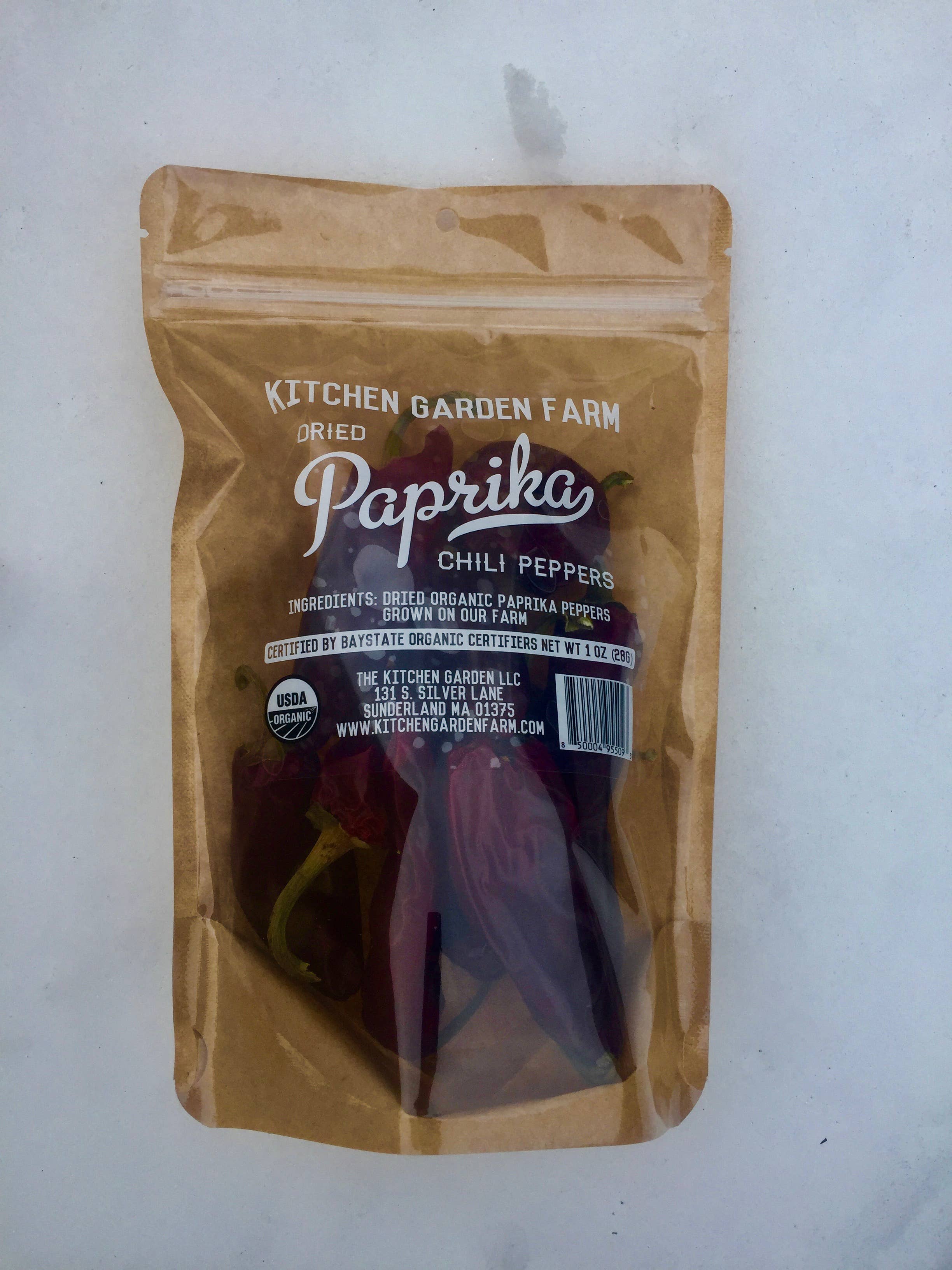 Organic Dried Smoked Paprika Peppers