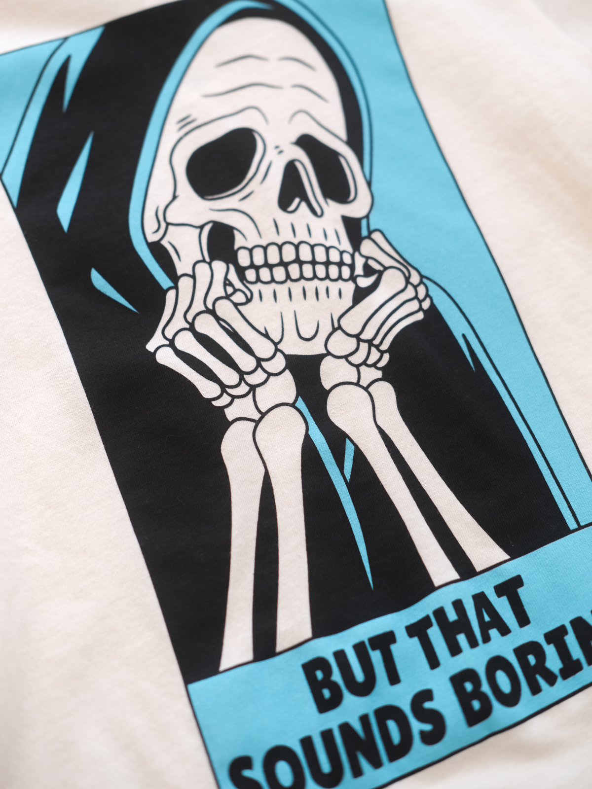 Ambitious Kids - Wholesale Screen Printed T-Shirt - Kids - Boring | Kids Graphic Tee3