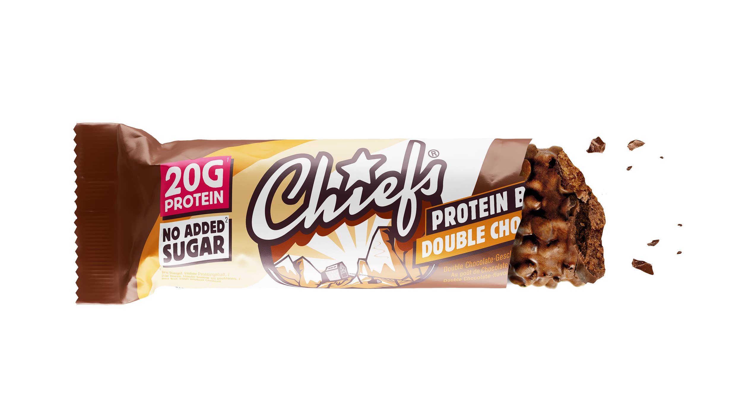 Chiefs - Wholesale Snack Bar - Chiefs Protein Bar Double Choc 55g2