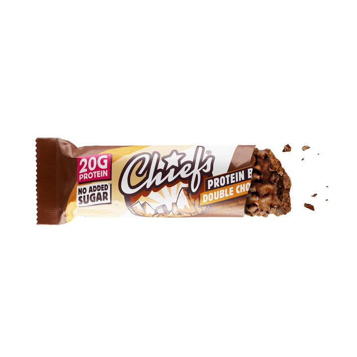 Chiefs - Wholesale Snack Bar - Chiefs Protein Bar Double Choc 55g2