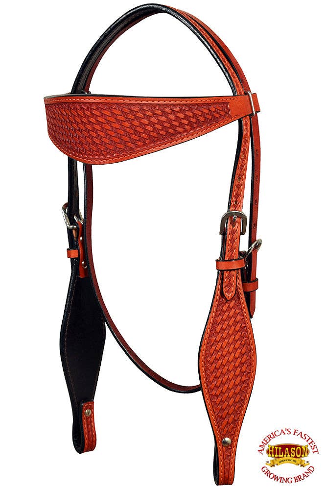HILASON - Wholesale Horseback Riding Gear - HILASON Western Horse Headstall Breast Collar Set Tack Genuine American Leather | For Horses Headstalls66