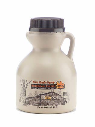Maple Syrup Half Pint for wholesale by Brantview Farms Maple