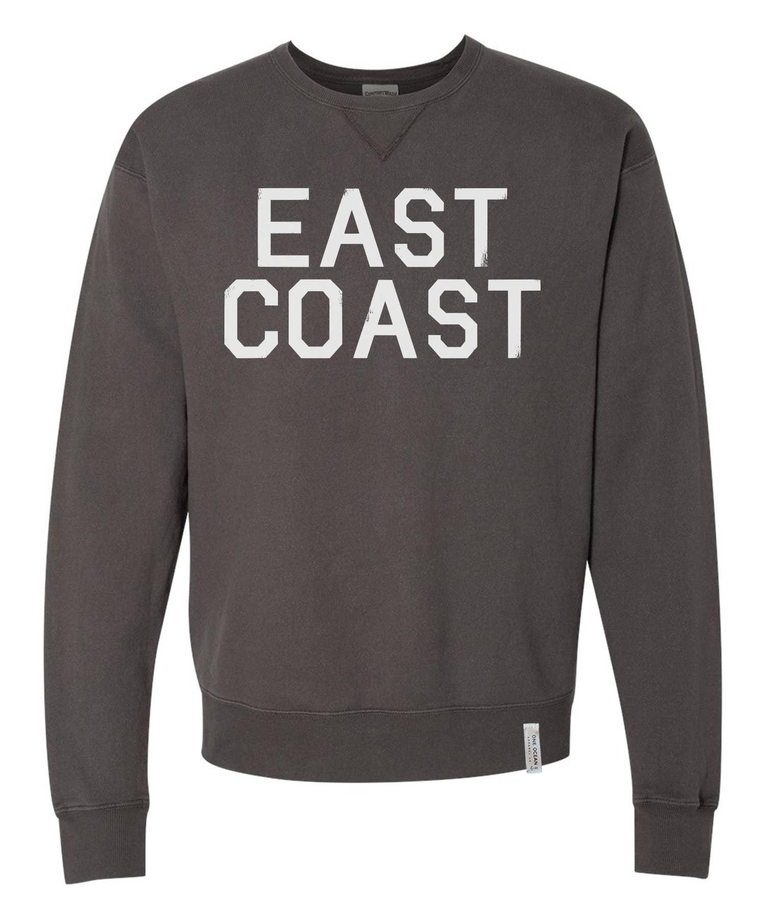 One Ocean Apparel Co.. - Wholesale Graphic Sweatshirt - Unisex - EAST COAST Crewneck - CUSTOM COLORS3