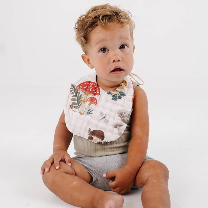 Clementine Kids - Wholesale Bib - Baby - Mushroom Bib3