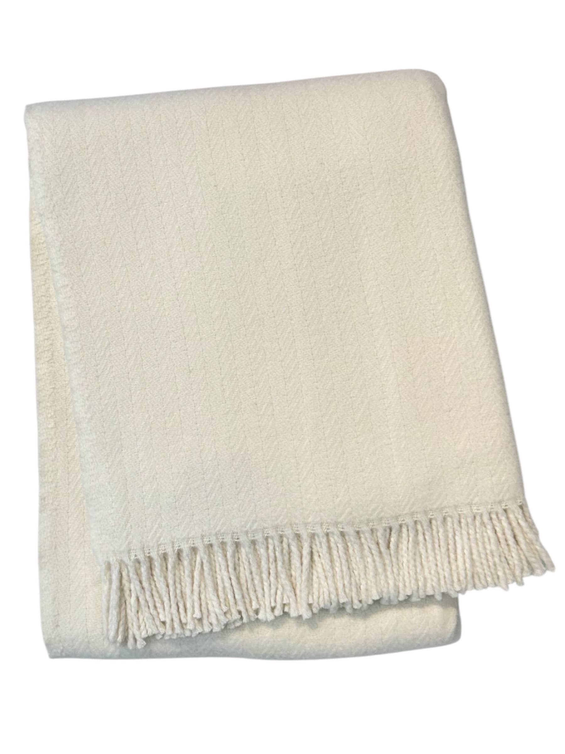 A Soft Idea - Wholesale Throw Blanket - 355 - Herringbone Plush Throw0