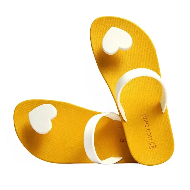 MOO CHUU UK – wholesale Flip Flops – Women’s – Sweety Heart Flipflops - Choose Your Own Colour Way - Eco3