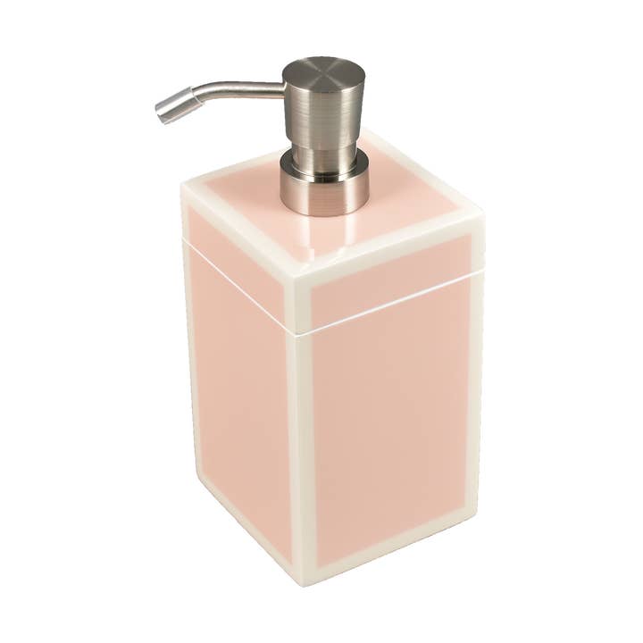 Paris Pink met wit - Lotionpomp - L-57FSPPW voor wholesale door Pacific Connections