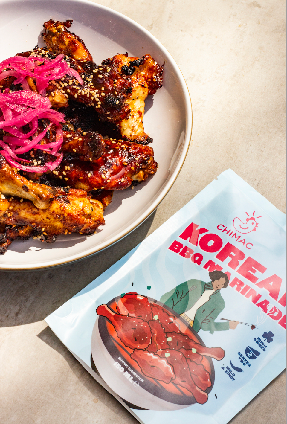 Chimac – wholesale BBQ sauce – Chimac Korean BBQ Wing sauce1