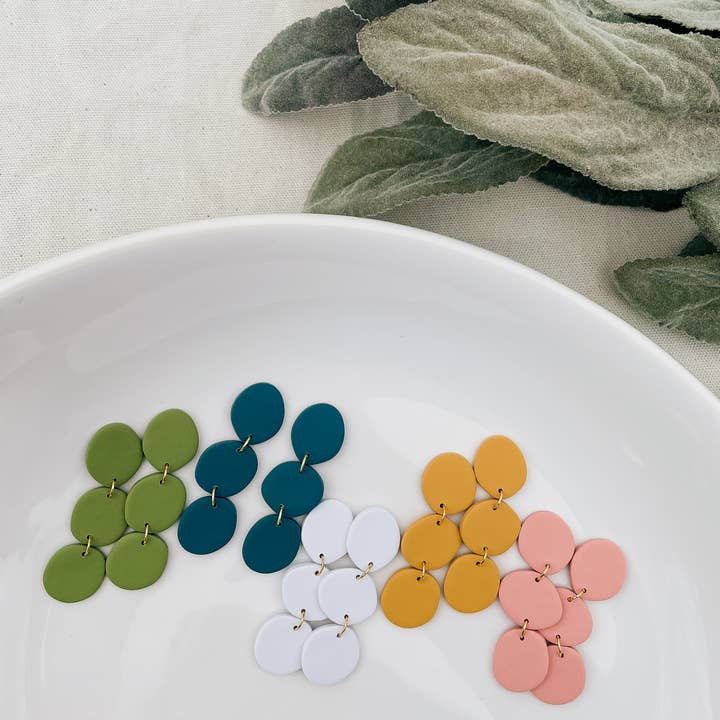 Funky Vera ørering for engroshandel hos Pierced Clay Co.