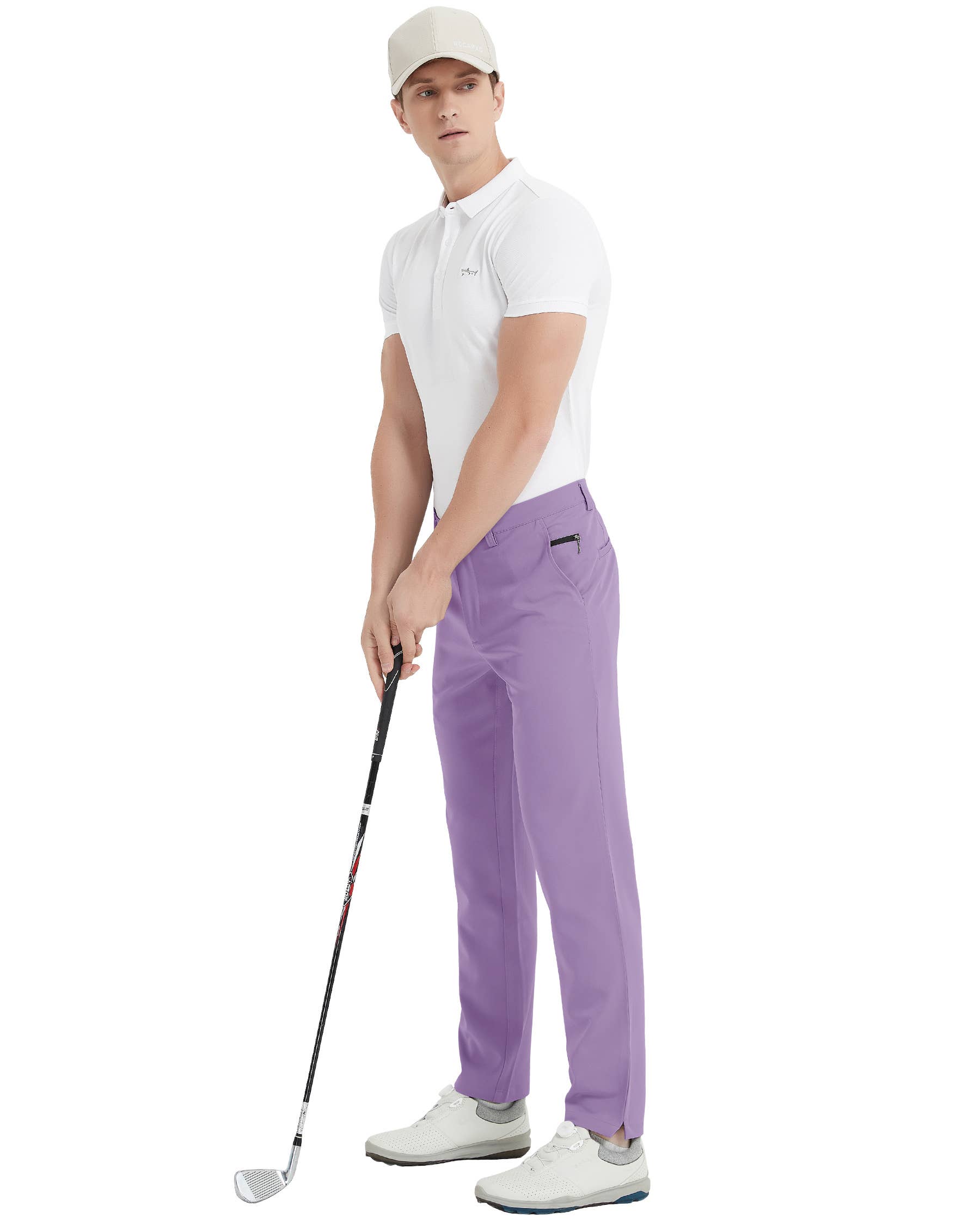 Qing Dao Lai Si Ma Te Fang Zhi You Xian Gong Si - Wholesale Pants - Men's - Men's Stretch Tech Performance Golf Pants Solid & Printed11