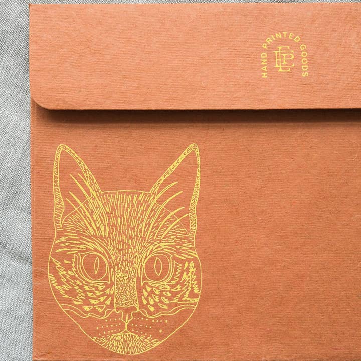East End Press – wholesale Everyday greeting card – UK/EU: Cat Mask Greeting Card6