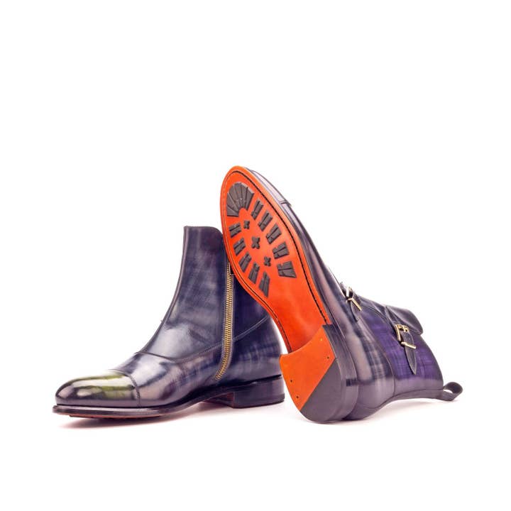 - OCTAVIAN - Unique Handcrafted Grey Patina + Purple Patina + Khaki Patina for wholesale by Le Ruux
