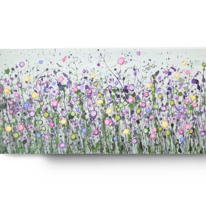 Happiness Canvas Print for wholesale by Jo Gough