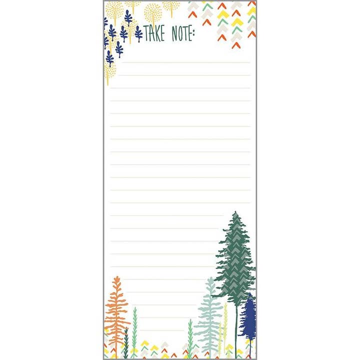 GINA B DESIGNS - Wholesale Notepad - List Pad - Forest1