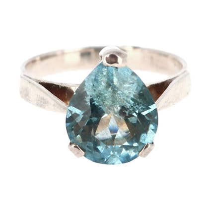 Faceted Aquamarine & 925 Silver for wholesale by Artisans de Madagascar