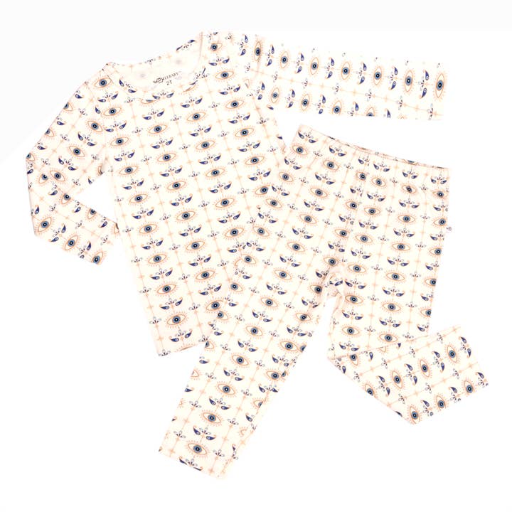 Elebaby - Wholesale Sleepwear Set - Kids - Tiny Talisman Classic Pajama Set3