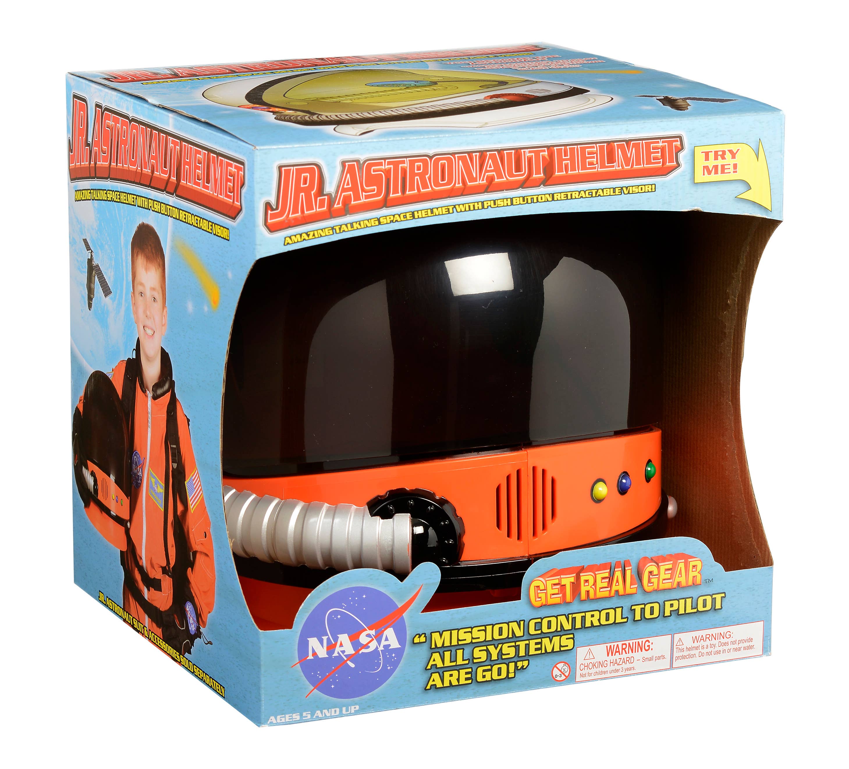Aeromax Toys - Vendita all'ingrosso Giocattolo classico - Bambini - Casco da astronauta jr. con suoni6
