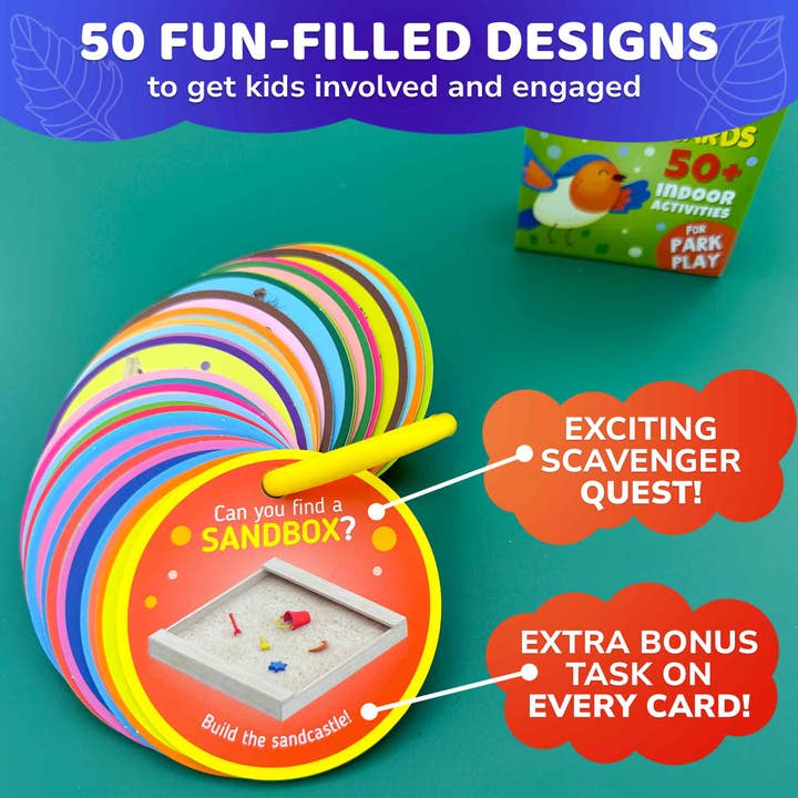 QUOKKA - Wholesale Card Game - Scavenger Hunt Game for Kids - 50 Cards Activities Outdoor2