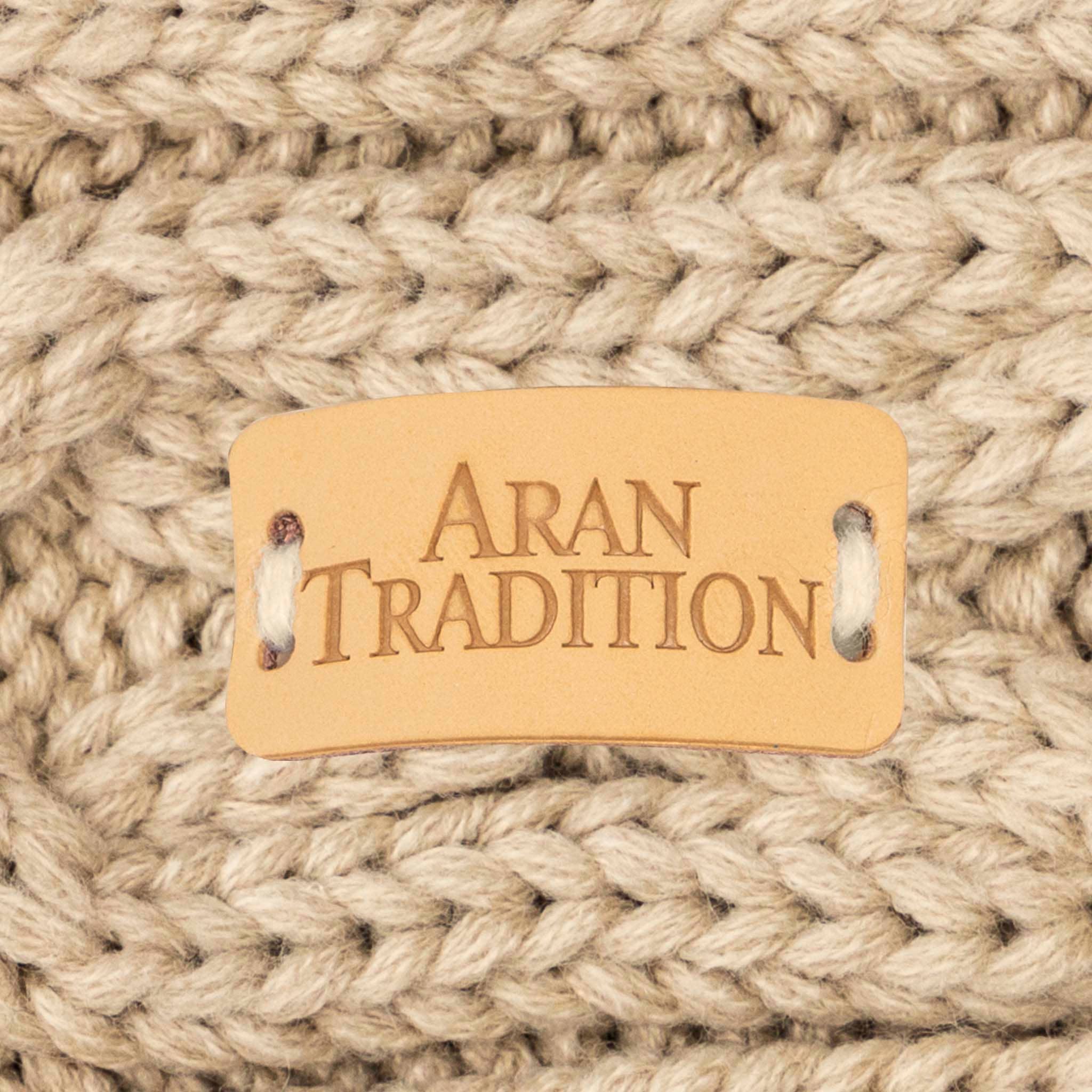 Aran Traditions - Wholesale Scarf - Women's - Aran Cable Knit Snood2