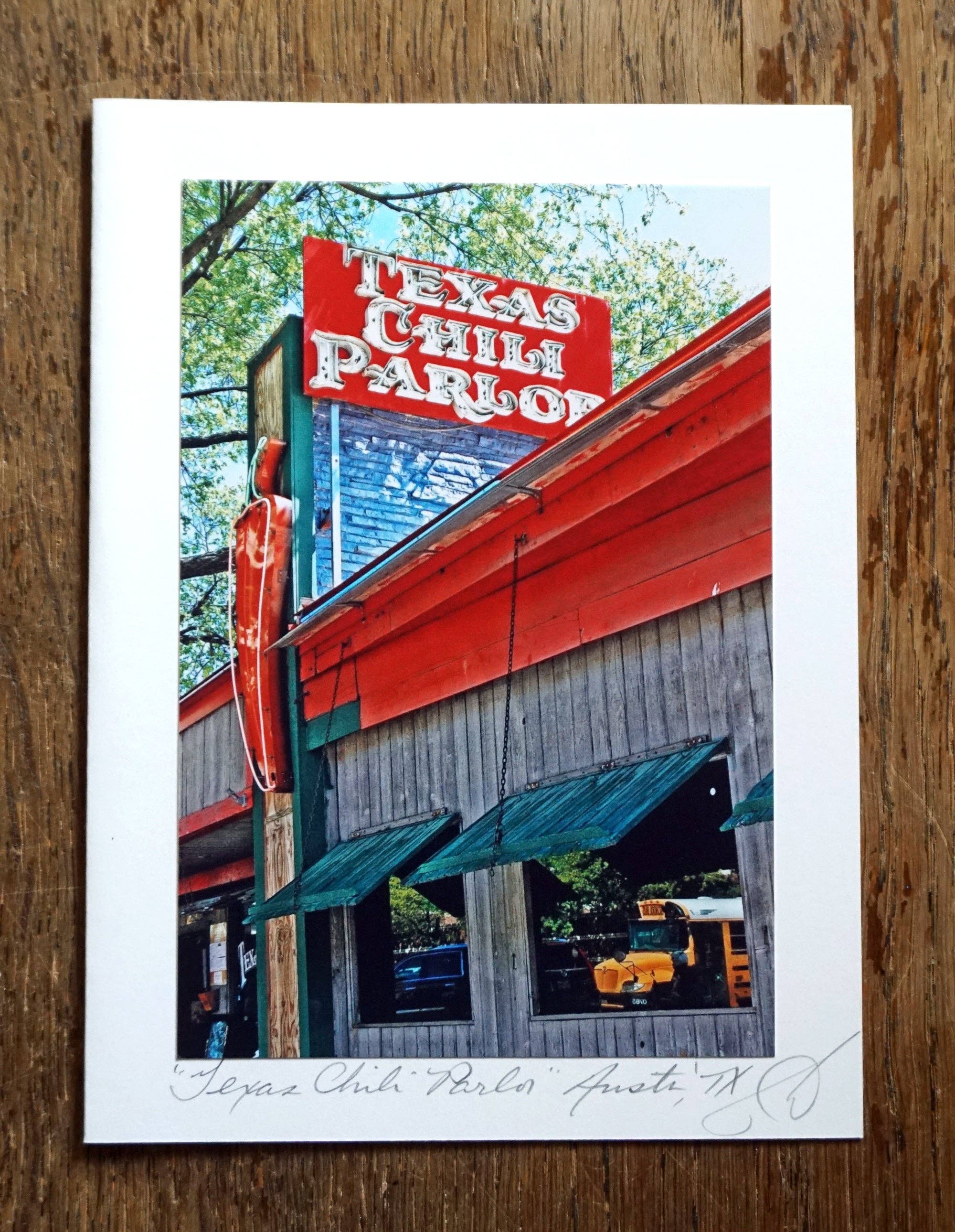Ann Woodall Studios - Wholesale Everyday Greeting Card - Texas Chili Parlor3