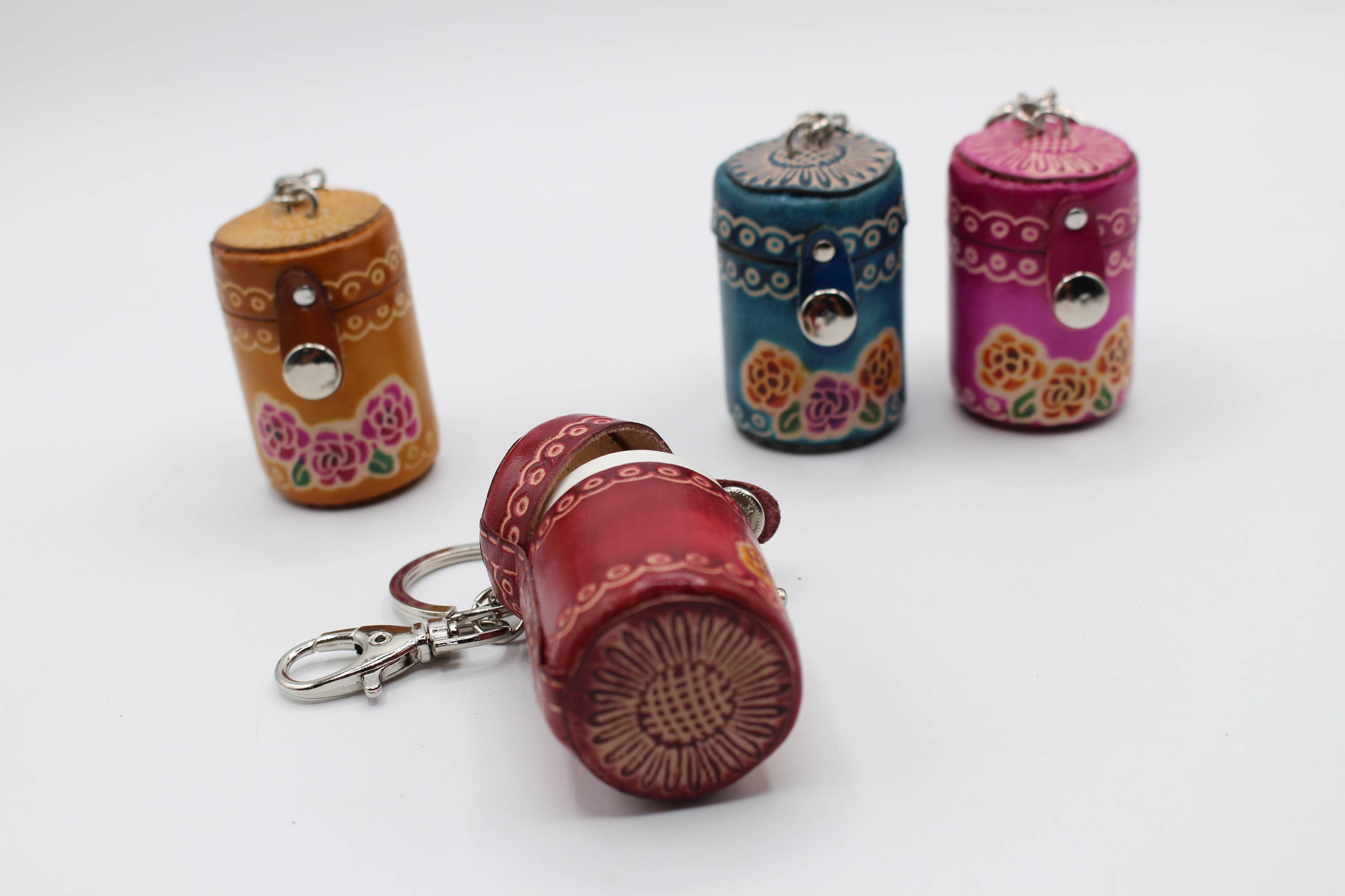 Sunflower Handmade leather inc - Venta al por mayor Llavero - Mujer - cambio de cuero o monedero de billetes4