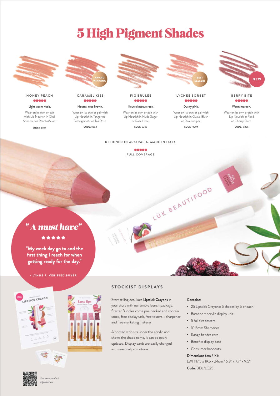 LÜK BEAUTIFOOD [🇦🇺 AUS + USA🇺🇸] - Wholesale Gift Box - Discovery Box15