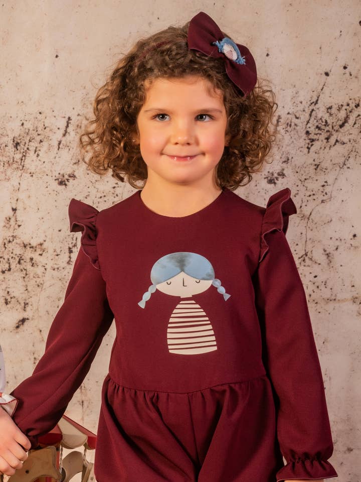 BABINE-ROINSAL – Engroshandel Overalls - Børn – 2512103 Kort jumpsuit til piger med håndledsoverførsel