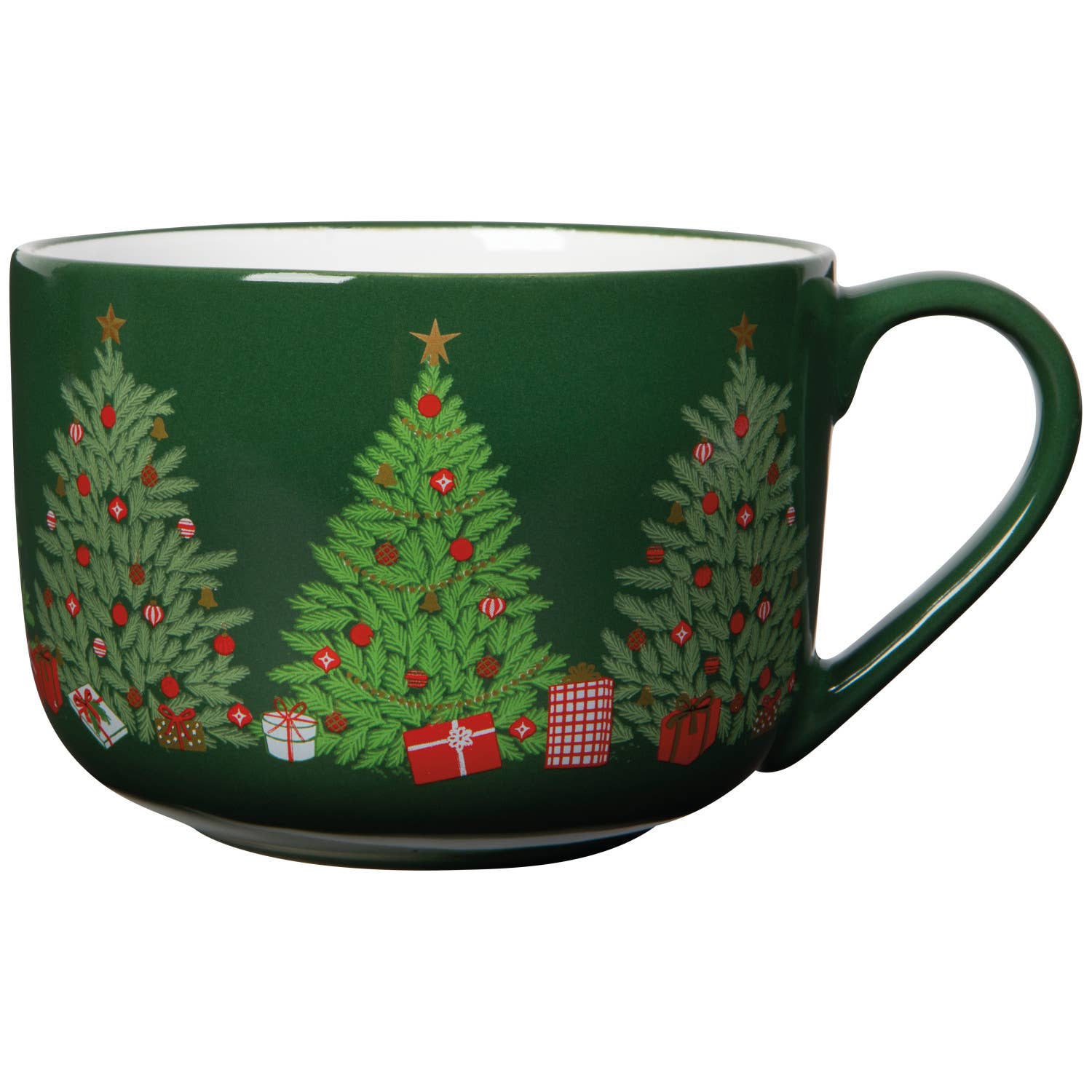 Now Designs by Danica - Wholesale Coffee Mug - Festive Fir Christmas Latte Mug0